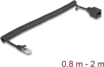 Tinklo kabelis DeLOCK 90670 RJ-45 Cat5e 2 m Juodos spalvos