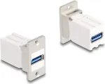 DeLOCK Keystone modulio mova USB 5 Gbps Type-A moteri&scaron;ka į moteri&scaron;ką