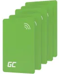 NFC prieigos kortelių rinkinys (5 vnt.), skirtas Green Cell HabuDen EVGCAKNFC5 elektromobilių įkrovimo stočiai