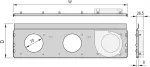 Schroff Ventiliatoriaus blokas 84HP 220D CPL (24572411)