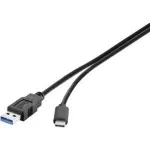 USB laidas Renkforce USB Type A į USB-C 3.1 1,8 m