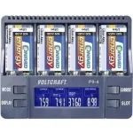 Baterijų kroviklis Voltcraft P9-4 9V blokinėms baterijoms &ndash; tinka NiCd, NiMH ir Li‑Ion