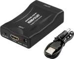 SCART į HDMI keitiklis ShiverPeaks SP90-08018 &ndash; skaitmeninis vaizdo adapteris SCART &scaron;altiniams į HDMI i&scaron;vestį