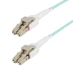 StarTech.com 5m LC&ndash;LC (UPC) OM4 perjungiamas &scaron;viesolaidinis kabelis 50/125&micro;m, 100G, įrankių nereikalaujantis poli&scaron;kumo keitimas, maži įterpimo nuostoliai &ndash; LSZH &scaron;viesolaidinis &scaron;uolis