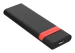 Verbatim M.2 NVMe SSD korpuso rinkinys, SSD korpusas, M.2, PCI Express, 10 Gbit/s, USB jungtis, juoda, raudona