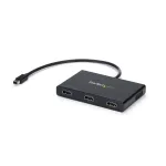 StarTech.com 3 prievadų kelių monitorių adapteris &ndash; Mini DisplayPort į HDMI MST centras &ndash; Trigubas 1080p arba Dvigubas 4K 30 Hz &ndash; Vaizdo skirstytuvas i&scaron;plėstiniam darbalaukiui tik sistemoje Windows &ndash; mDP 1.2 į 3x HDMI
