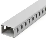 Startech.com atviras kabelių kanalas su dangteliu, 38mm x 25mm, 2m, PVC, 8mm ply&scaron;iai, iki 20 kabelių, UL