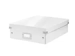 Leitz Click & Store WOW Medium Organiser Box, balta, kartonas, 880 g