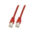 Tinklo kabelis EFB Elektronik K8012.0,50 RJ-45 Cat5e 0,5 m raudonas