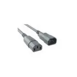 Bachmann maitinimo ilginimo laidas IEC C14 &ndash; C13 1,0 m pilkas (356.902)