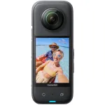 Insta360 X3 CINSAAQ/B 360&deg; veiksmo kamera, 5,7K, 72 MP, 5760&times;2880, 100 fps, CMOS, LCD ekranas, juoda
