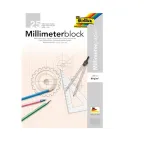 Folia 8230/25 milimetrinio popieriaus bloknotas A3, 25 lapai