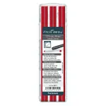 Pica BIG DRY Lead Set FOR ALL Red - 12 Refill Leads 2x5mm 150mm