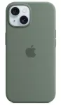 &ldquo;Apple iPhone 15 Silicone Case with MagSafe - Cypress&rdquo;