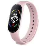 iWear SM7 Smart Bracelet 0,96 inch TFT &ndash; Fitness Tracker IP67 su &scaron;irdies ritmo ir kraujospūdžio matavimu, socialiniais prane&scaron;imais, miego stebėjimu, rožinė