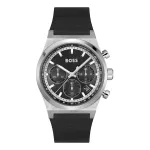 BOSS Hero vyri&scaron;kas chronografo laikrodis 1514218 41mm nerūdijantis plienas mėlynas ciferblatas