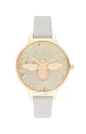 OLIVIA BURTON Moteri&scaron;kas laikrodis OB16GD37 34 mm Auksinis Nerūdijantis Plienas