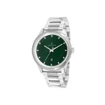 Pierre Cardin vyri&scaron;kas laikrodis CCP.5028 (45 mm) nerūdijančio plieno korpusas, juodas ciferblatas, odinis dirželis