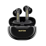 BXT Buxton BTW 7200 Black Tuya &ndash; Tikri belaidžiai ausinukai su įkrovimo dėklu, juodi, Bluetooth 5.2, IPX4, jutiklinis valdymas, Tuya Smart programa