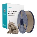 SUNLU Wood Filament 1.75mm PLA+Wood Fiber 1kg Natural Wood Color
