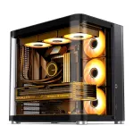 PC korpusas Jonsbo TK-2 2.0 Midi Tower juodas