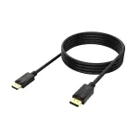 Akasa 16K DisplayPort laidas - 2m juodas (AK-CBDP27-20BK)
