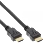 InLine High Speed HDMI laidas su Ethernet Premium 4K2K ki&scaron;tukas / ki&scaron;tukas juodas 3 m