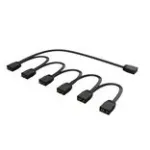 RGB skirstytuvas Akasa AK-CBLD13-85BK 1 į 6 adresuojamų LED jungiamasis kabelis