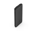 BELKIN BOOST&uarr;CHARGE 10000 mAh ne&scaron;iojamas powerbankas su USB-C 15W, dviem USB-A, 15cm USB-A į USB-C laidu, juodas