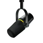 Shure MV7+-K-BNDL &ndash; lektoriaus/vokalinis mikrofonas su XLR/USB-C jungtimi, juodas + stalinis stovas GATOR