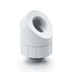 BitsPower Artemis 45&deg; rotacinė jungtis &ndash; Arctic White (BPM-AT45R-WH)
