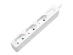 Power Extension LogiLink LPS229 1,5 m 3 AC lizdai vidaus patalpoms balta
