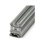 Phoenix 3001501 UK 3 N Praeinamoji gnybtų juosta, varžtinis sujungimas, 2,5 mm&sup2;, 800 V, 24 A, tvirtinimui ant DIN bėgelio, pilka