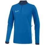 Nike Dri-FIT Academy 25 Drill Top vaikų mėlynas ketvirčio užtrauktuku treniruočių vir&scaron;us XL