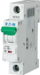 EATON PXL-C6/1 Mini grandinės pertraukiklis (MCB), 6 A, 1 poliaus, C kreivė, 10 kA, DIN bėgelis