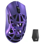 WLMOUSE Beast X Max Solid Sides žaidimų pelė, Omron optiniai jungikliai - violetinė