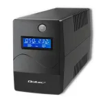 Qoltec Monolith nepertraukiamo maitinimo &scaron;altinis (UPS) Dvigubo keitimo (Online) 1 kVA 600 W 2 AC lizdai