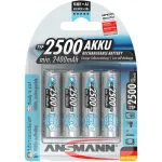 AA baterija Ansmann 2500mAh maxE plus nikelio-metalo hidrido NiMH