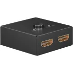 Goobay 58485 HDMI jungiklis rankinis 2 į 1, 4K 30 Hz