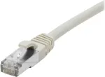 EXERTIS CONNECT Cat 6A S/FTP komutacinis kabelis, 0,15 m, pilkas, plonas įtempimo mažinimas 858401