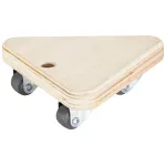 Wagner design yourself transportavimo ritinys MM 1313 beržo 140 x 140 x 43 mm, 100 kg apkrova, 4 pasukamosios ratukės 20131301