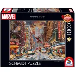 Thomas Kinkade Studios: Marvel - Deadpool, Snow Day, Dėlionė 1000 dalių