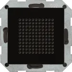 GIRA Lautsprecher 228205 UP-Radio System 55 juodo stiklo i&scaron;vaizda
