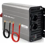 Qoltec modifikuotos sinusoidės įtampos keitiklis 12V į 230V 3000W/6000W su USB, suderinamas su LiFePO4 GEL AGM