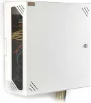 IT-BUDGET 19 inch sieninis tinklo spintelė - taupanti vietą vertikali 19 inch instaliacija - 3U+2U - balta (90ITBV19WS3W)
