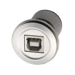 EXSYS EX-49193 metalinis panelinis USB 2.0 adapteris USB-B (moteri&scaron;kas) į USB-A (moteri&scaron;ką)