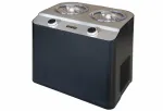 Unold Doppio kompresorinis ledų gaminimo aparatas 2,4 L 250 W Juodas, satino plienas