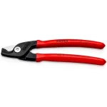 Kabelių žirklės Knipex 95 11 160 &mdash; 160 mm pjovimo galia, ergonomi&scaron;kos rankenos