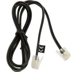 Jabla 8800-00-101 telefono kabelis, juodas