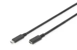 USB Type-C ilginimo kabelis Digitus AK-300210-015-S